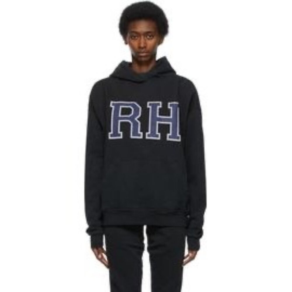 Rhude Mens Audacity To Dream Sweatshirt Authenticated Black XL